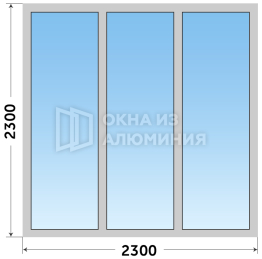 Заказное остекление AL-378